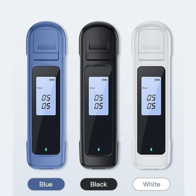 ABS Alcohol Detector Breathalyzer with Japanese LCD Clock Drive Safety Non-contact Breath Alcohol Tester