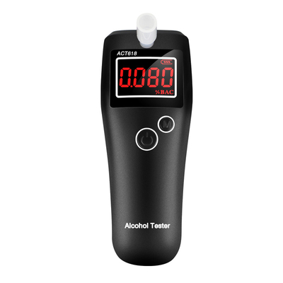 New Best Selling Stylish Curve Design Breath Alcohol Analyzer Breathalyzer ACT618