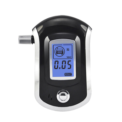 Mini Professional Police LCD Screen Breath Alcohol Tester Personal Testing Digital Alcohol Breathalyzer AT-6000