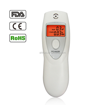 Digital Display Personal Testing Breath Alcohol Tester Chain Head Breathalyzer With CE&amp;ROSH Approval AT-642s