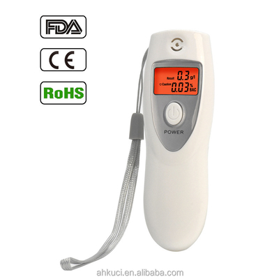 Hot Selling Personal Testing Alcohol Breath Breathalyzer Breathalyzer Tester Police Keychain LED Digital Breathalyzer Meter Personal Tester AT-642s